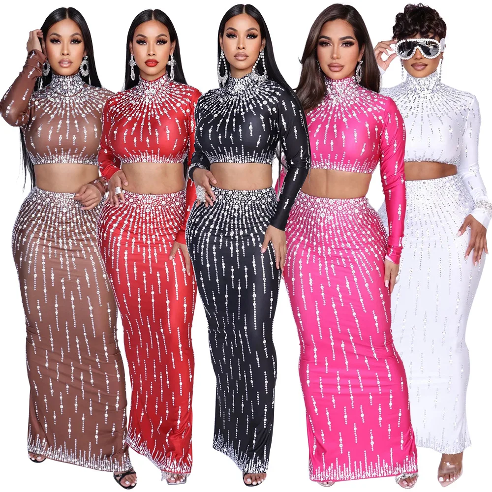 Ensemble deux pièces pour femm - Crop Top Crochet avis et prix