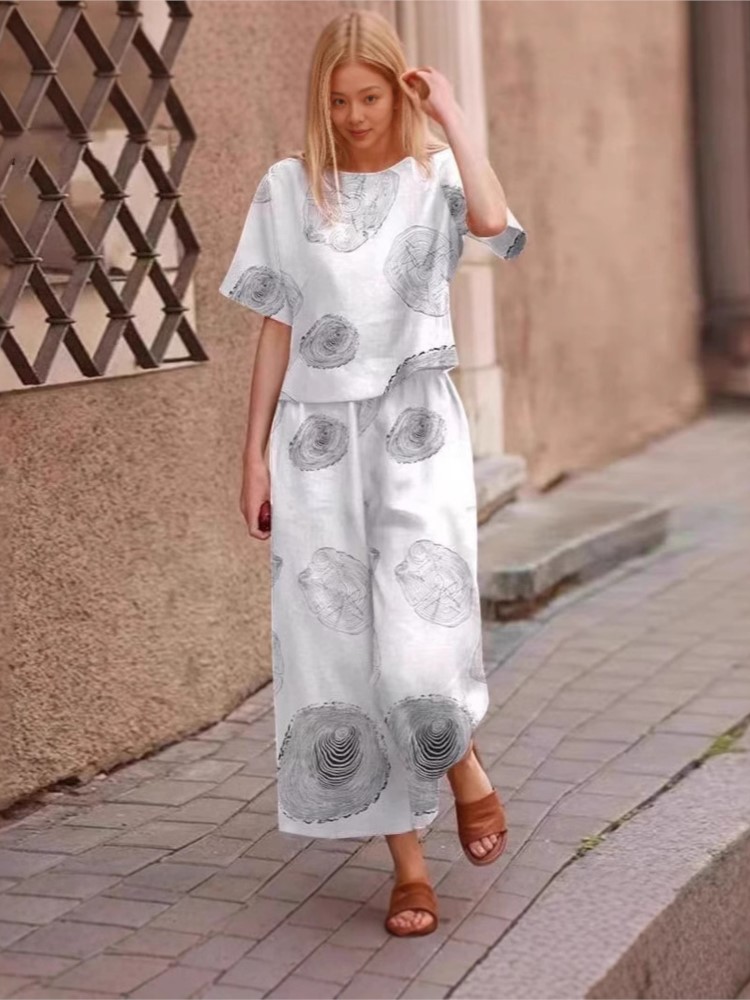 2025 printemps été nouveau gra - Linen Pant Wide avis et prix
